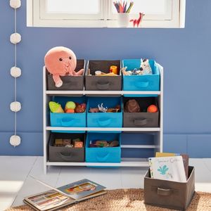 MEUBLE DE RANGEMENT ENFANT, 9 PANIERS